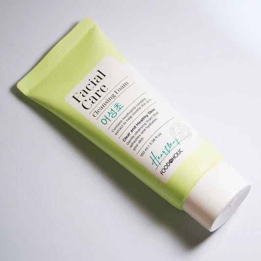 Daily Heartleaf Foaming Facial Cleanser for sensitive skin – part of affordable clean skincare routine by Food2Skin