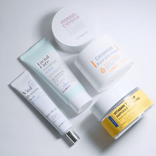 K - Beauty Bestsellers Collection for sensitive skin – part of affordable clean skincare routine by Food2Skin