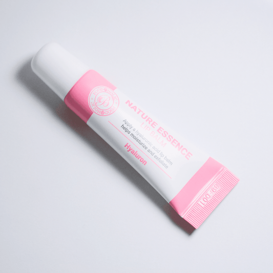 Nature Hyaluron Essence Lip Balm for sensitive skin – part of affordable clean skincare routine by Food2Skin