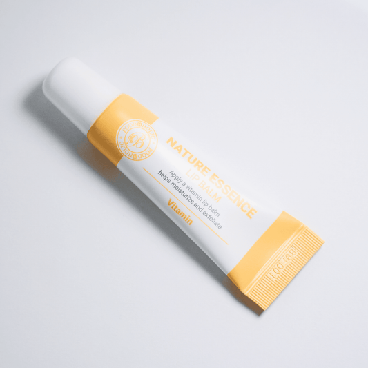 Nature Vitamin Essence Lip Balm for sensitive skin – part of affordable clean skincare routine by Food2Skin