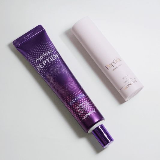 Peptide Lifting Solution for sensitive skin – part of affordable clean skincare routine by Food2Skin