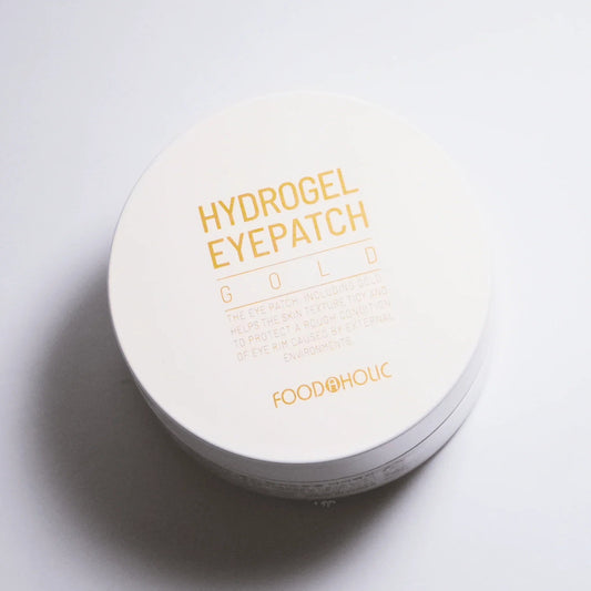 Pure Gold Hydrogel Eyepatch for sensitive skin – part of affordable clean skincare routine by Food2Skin