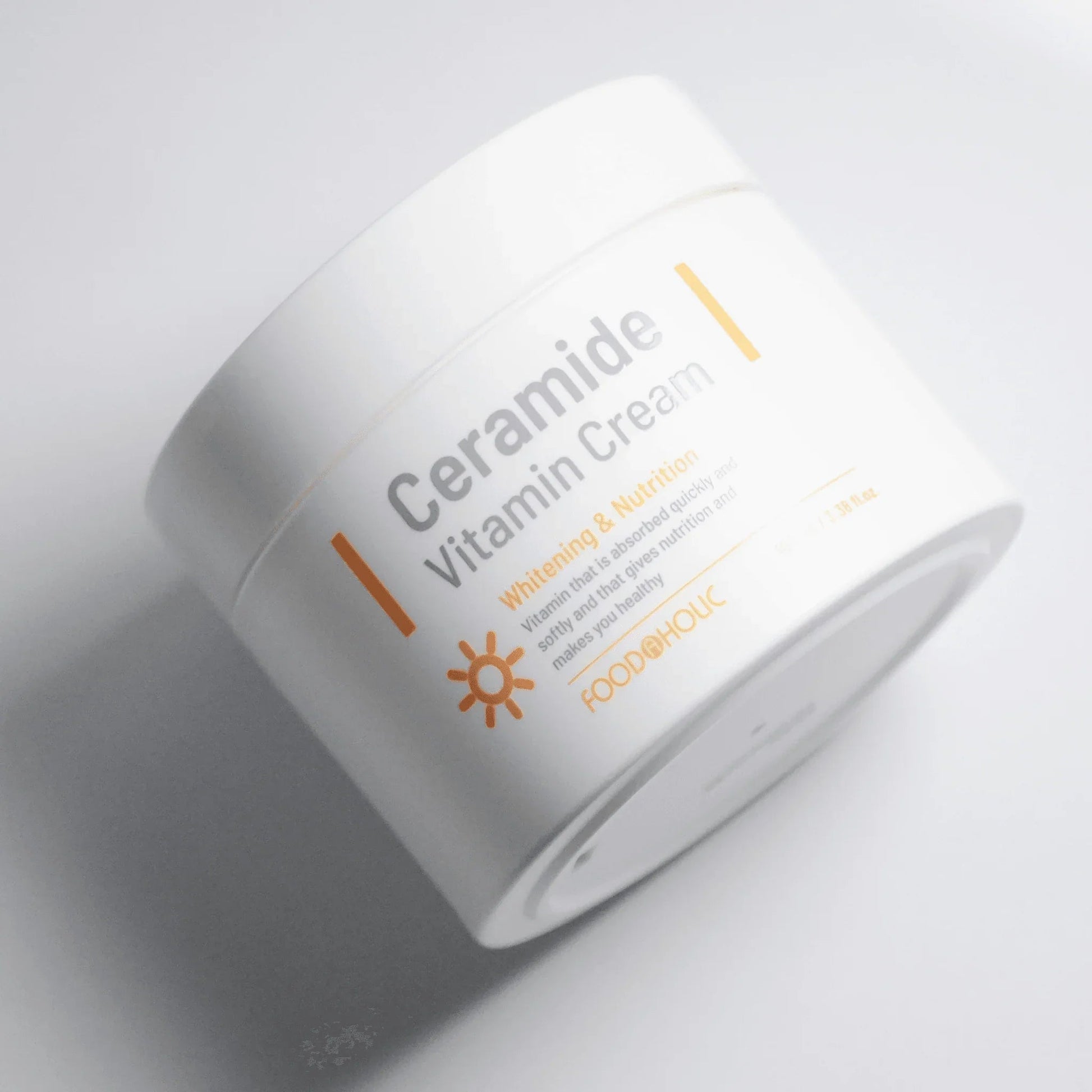 Ceramide Vitamin Cream for sensitive skin – part of affordable clean skincare routine by Food2Skin