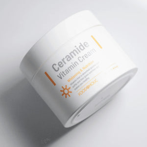 Ceramide Vitamin Cream for sensitive skin – part of affordable clean skincare routine by Food2Skin