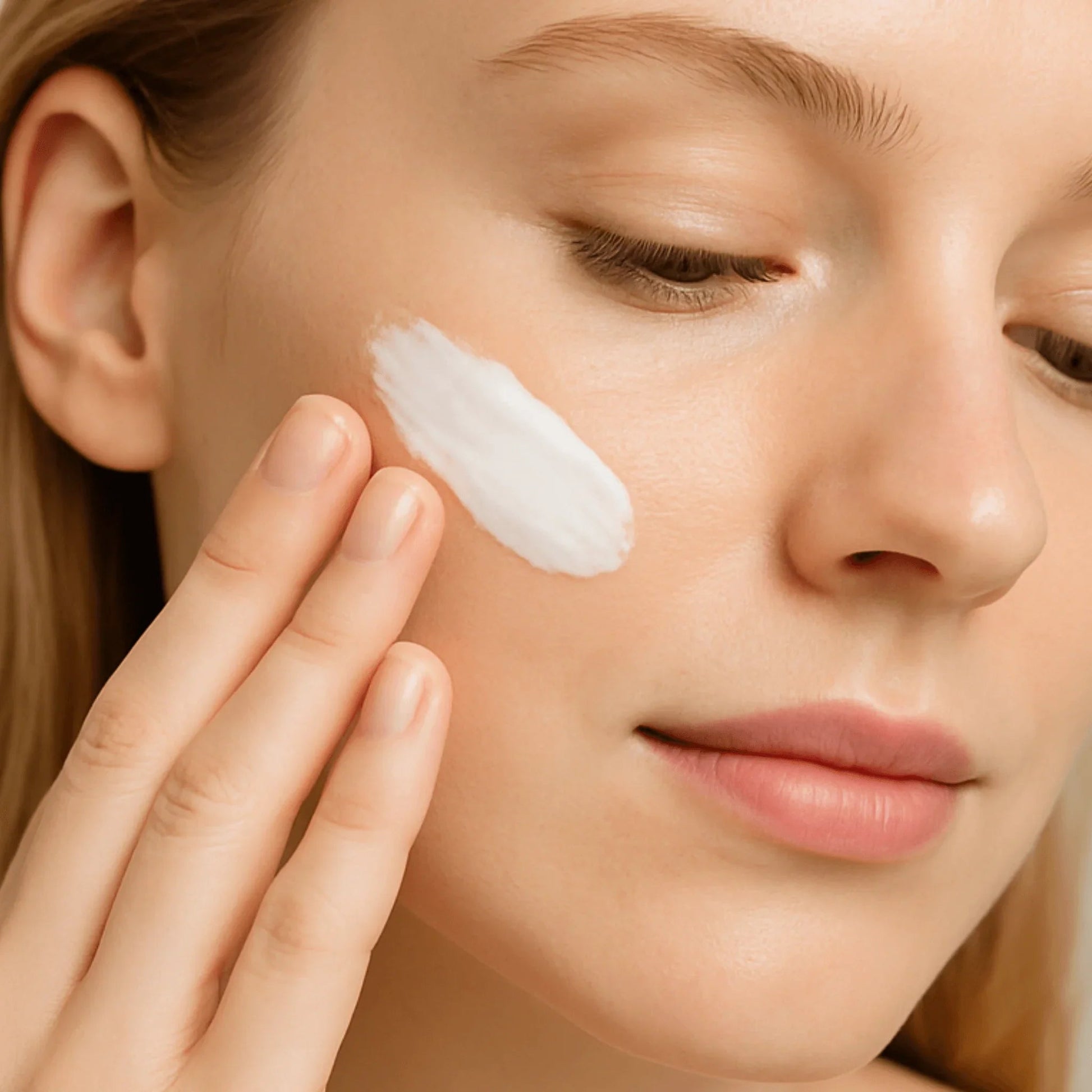 Ceramide Vitamin Cream for sensitive skin – part of affordable clean skincare routine by Food2Skin