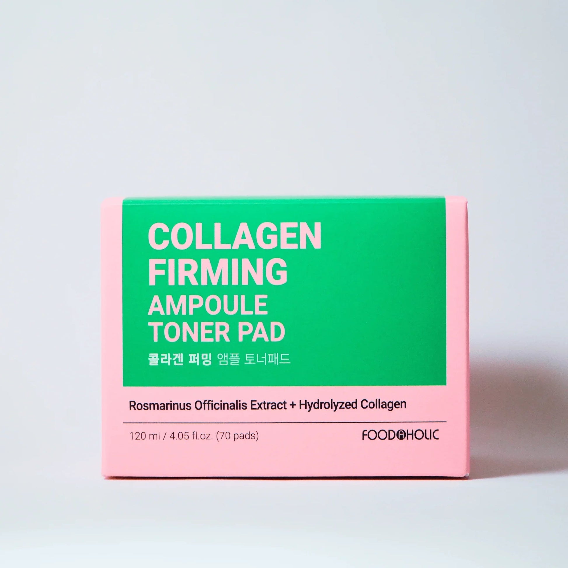 Collagen Firming Ampoule Toner Pad for sensitive skin – part of affordable clean skincare routine by Food2Skin