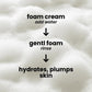 Daily Aqua Foaming Facial Cleanser for sensitive skin – part of affordable clean skincare routine by Food2Skin