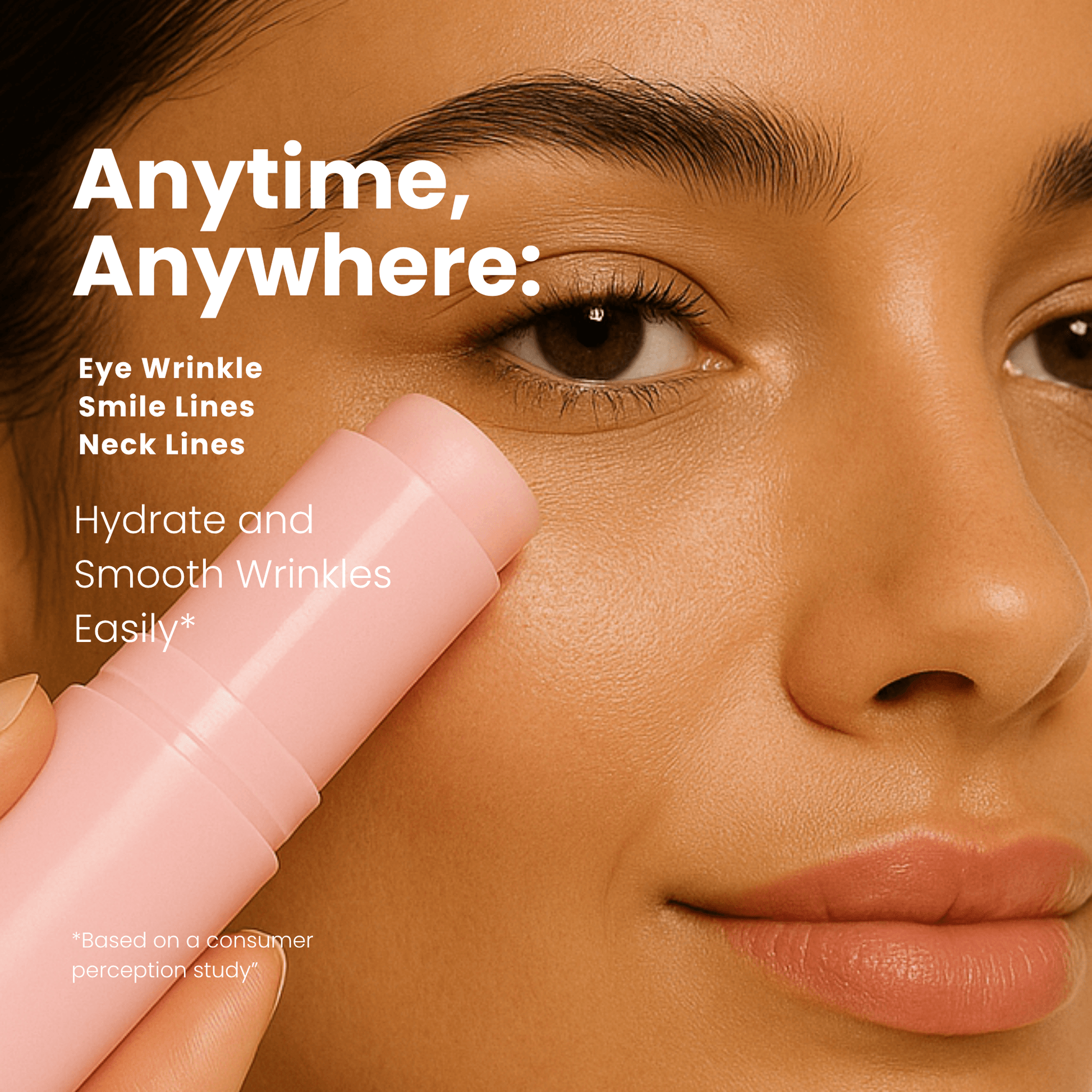 Hydrolyzed Collagen Eye Balm Stick for sensitive skin – part of affordable clean skincare routine by Food2Skin