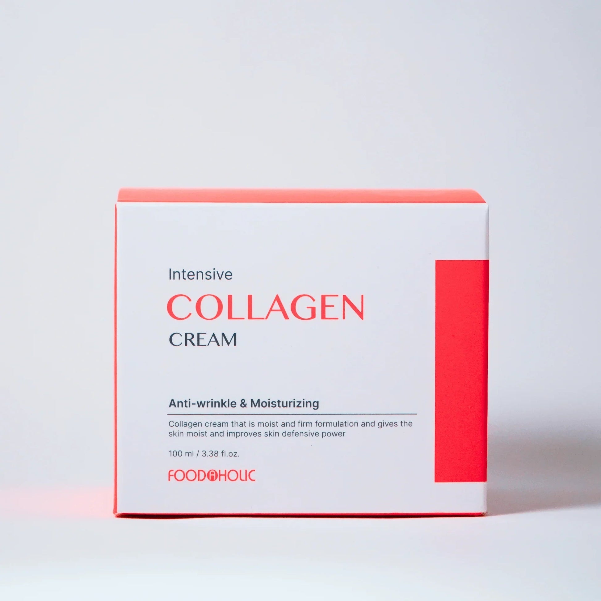 Intensive Collagen Cream for sensitive skin – part of affordable clean skincare routine by Food2Skin