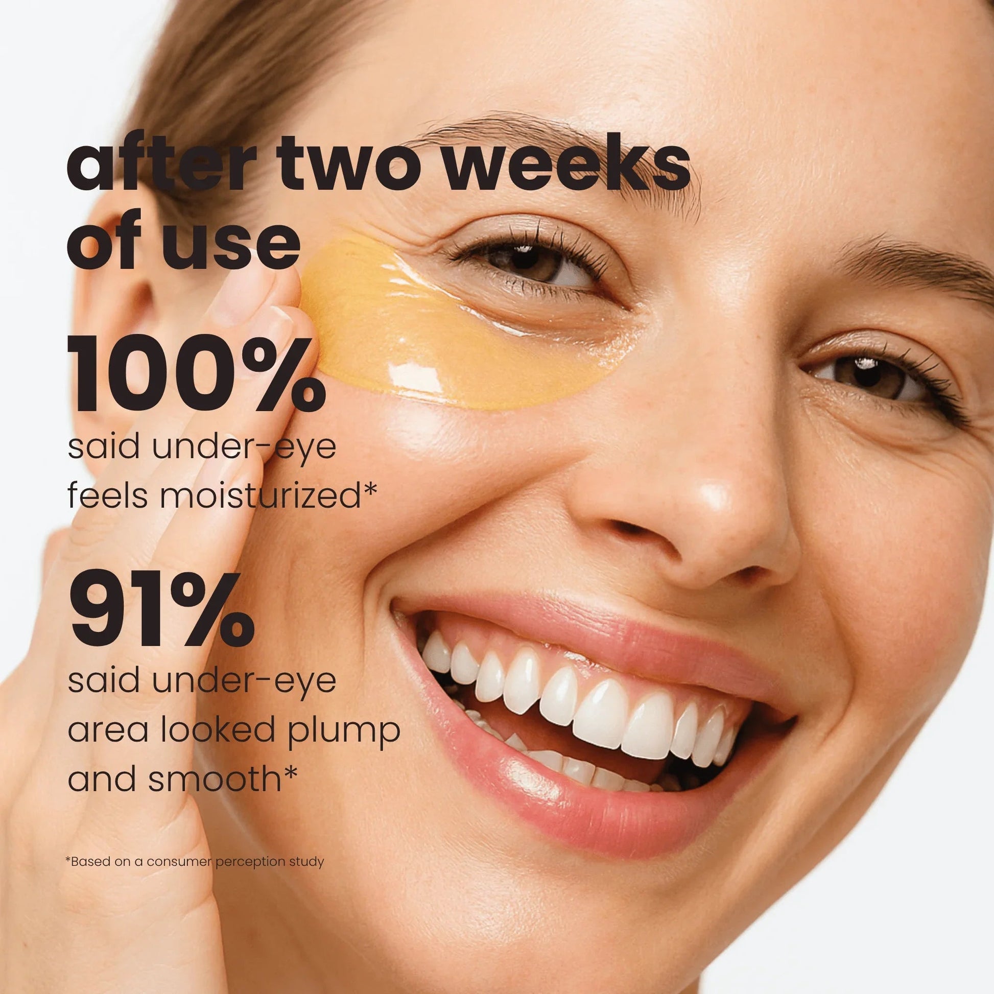 Pure Gold Hydrogel Eyepatch for sensitive skin – part of affordable clean skincare routine by Food2Skin