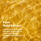Pure Gold Hydrogel Eyepatch for sensitive skin – part of affordable clean skincare routine by Food2Skin