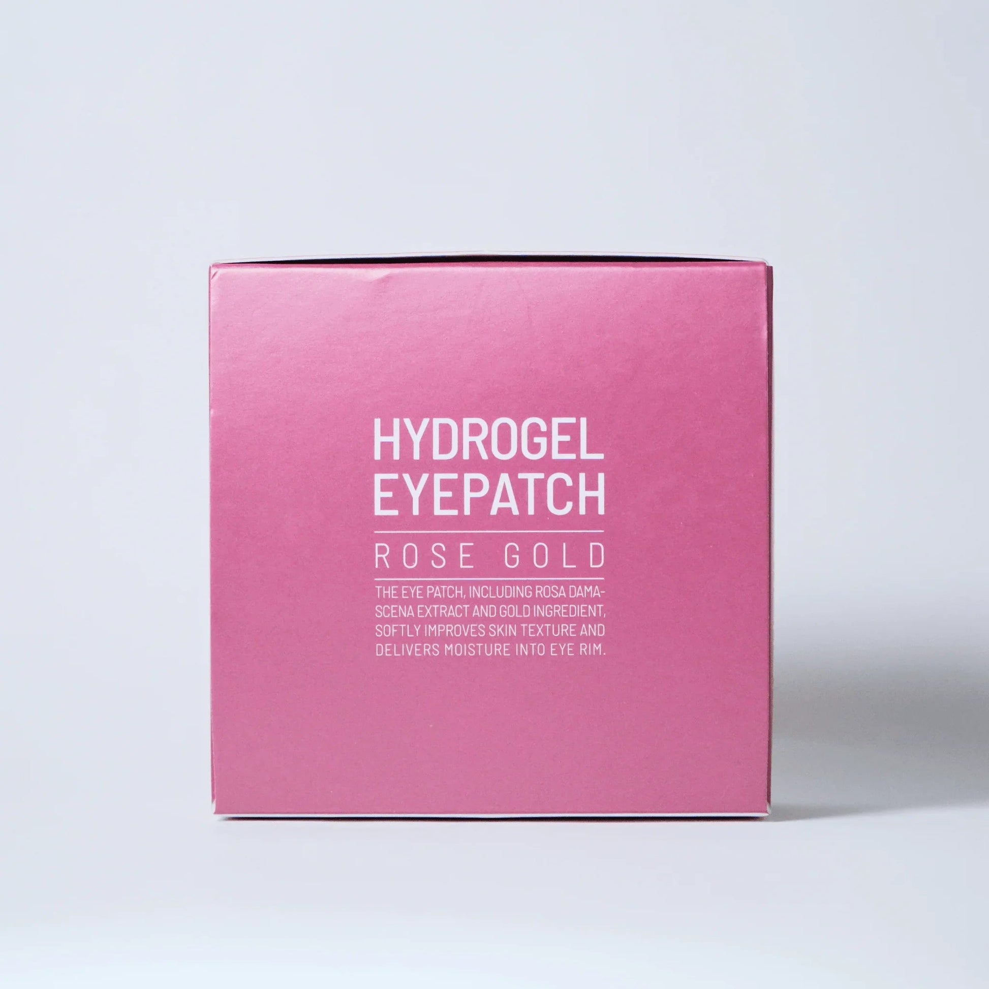 Rose Gold Hydrogel Eyepatch for sensitive skin – part of affordable clean skincare routine by Food2Skin
