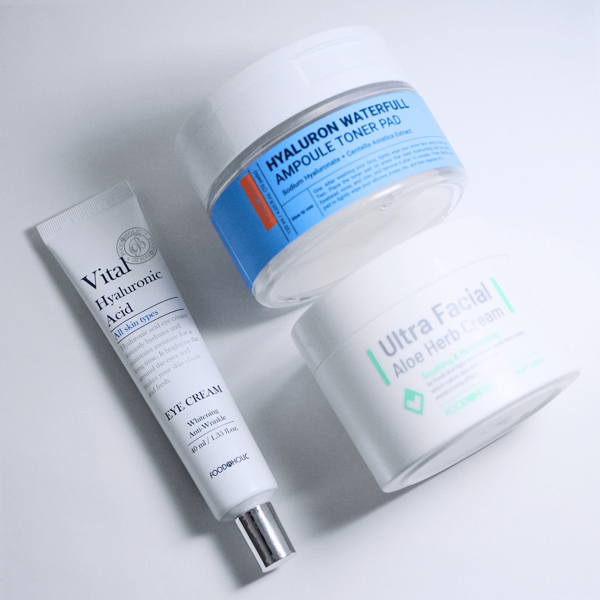 Ultimate Hydration Care Bundle for sensitive skin – part of affordable clean skincare routine by Food2Skin