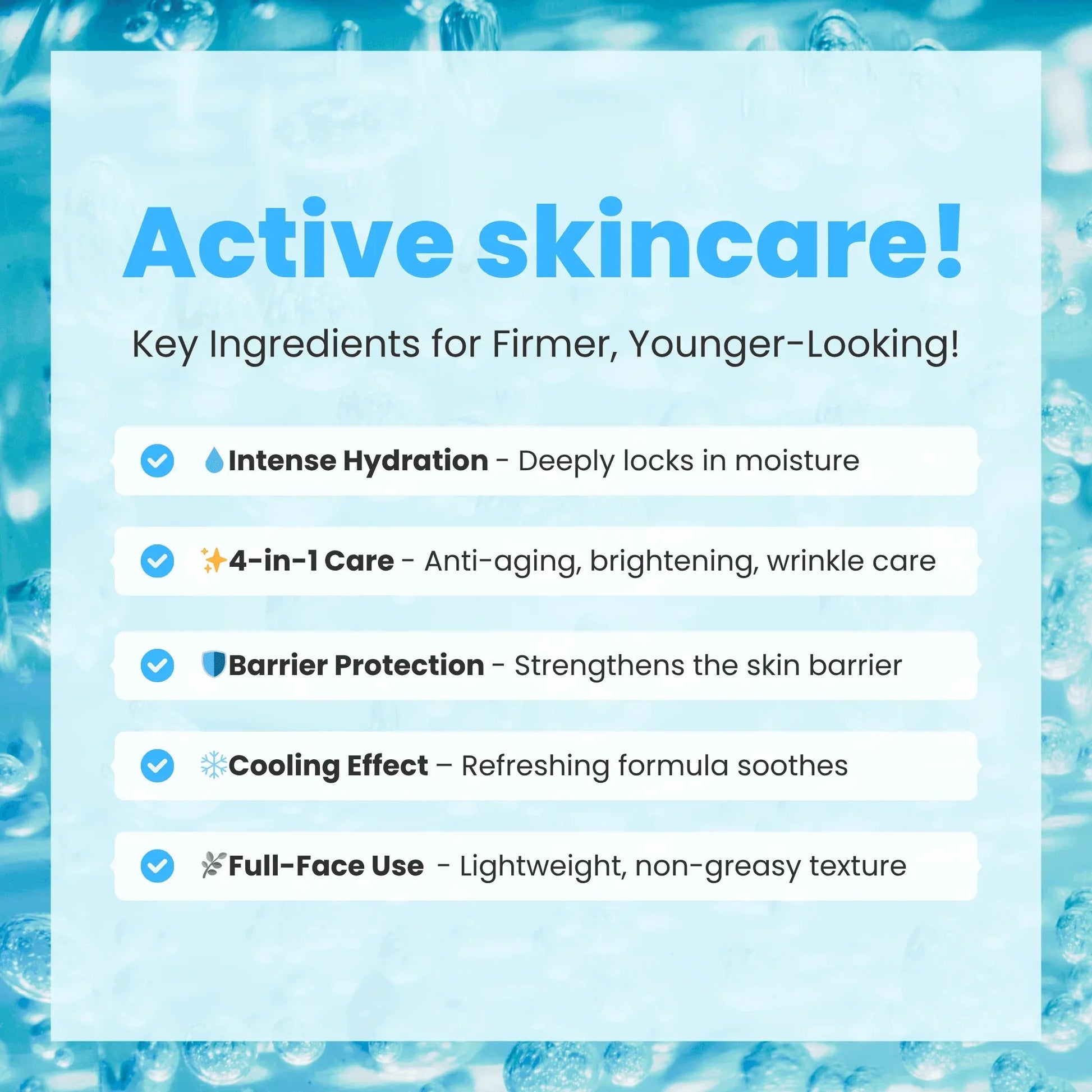 Vital Hyaluronic Acid Eye Cream for sensitive skin – part of affordable clean skincare routine by Food2Skin