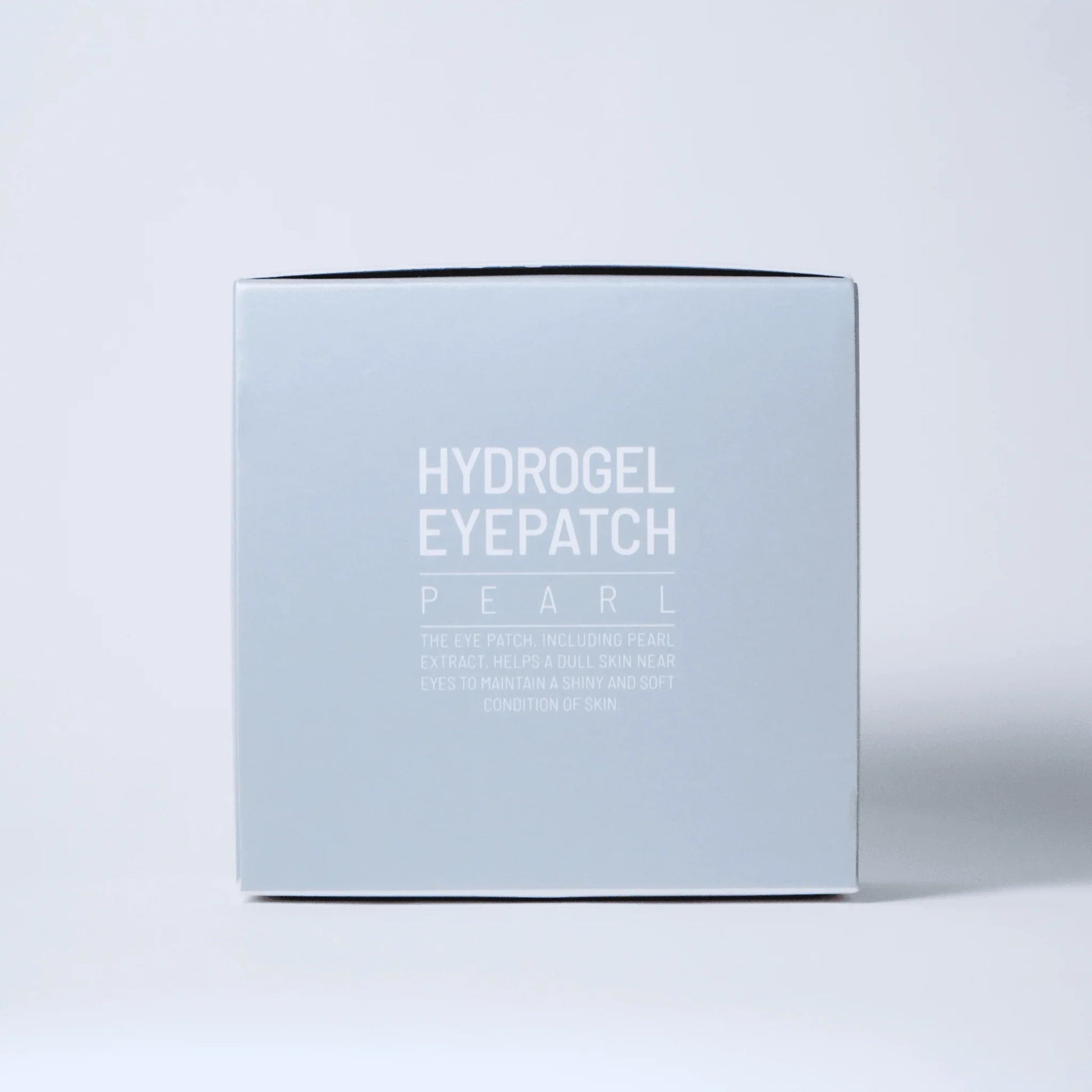 White Pearl Hydrogel Eyepatch for sensitive skin – part of affordable clean skincare routine by Food2Skin