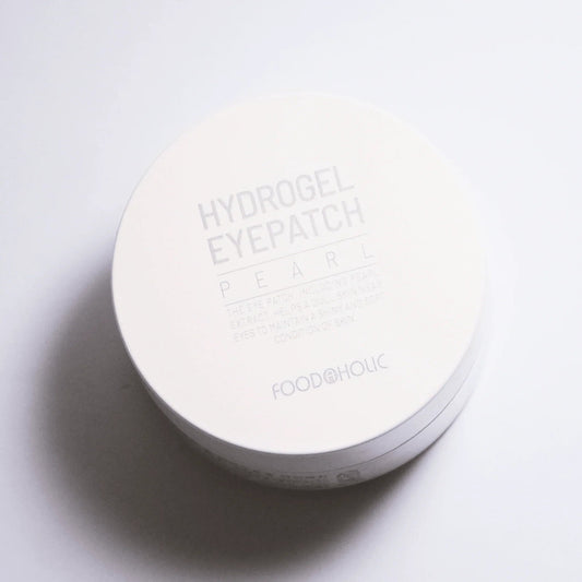 White Pearl Hydrogel Eyepatch for sensitive skin – part of affordable clean skincare routine by Food2Skin